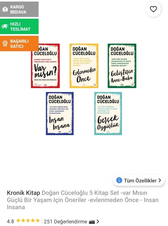 Doğan Cüceloğlunun kitaplarını okudunuz mu?