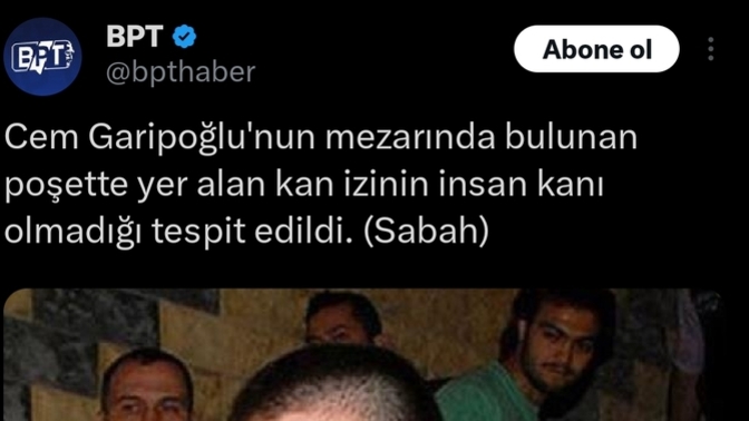 Bu adamın öldüğüne inanan var mı?