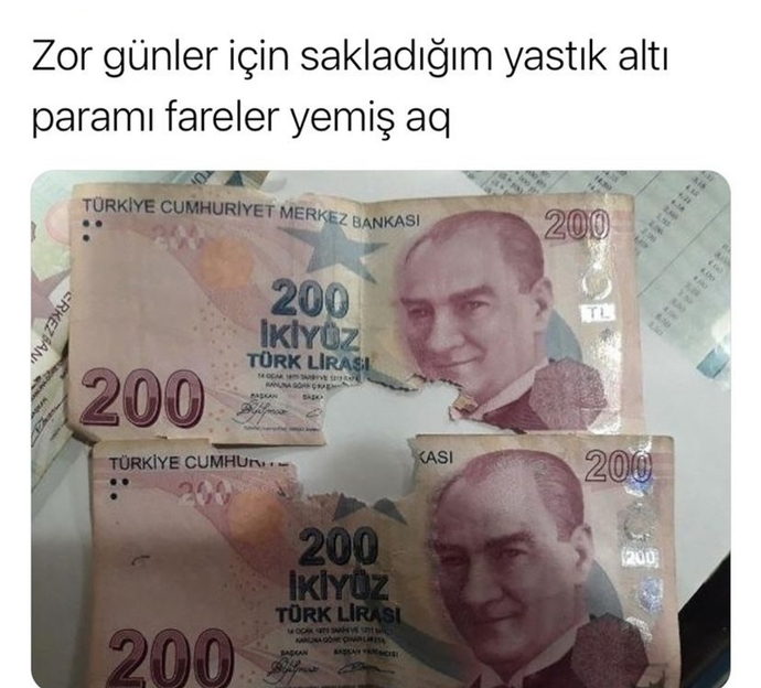 Yastık altında para saklayan var mı hâlâ?