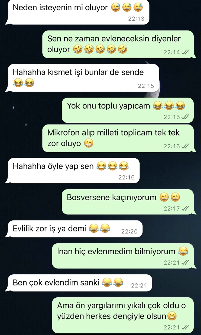 Evlilik için ağzımı mı arıyor sizce?