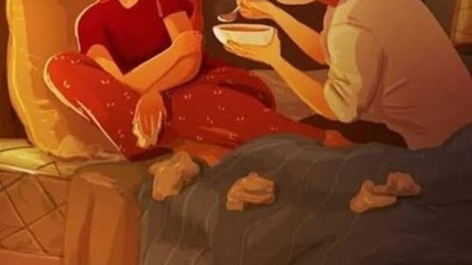 Hasta olsanız ve eşiniz/sevgiliniz sizi yanağınızdan dahi öpmese ne düşünürsünüz?