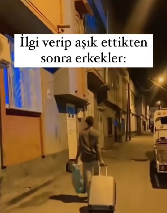 Erkekler aşık ettikten sonra kaçıyor musunuz?