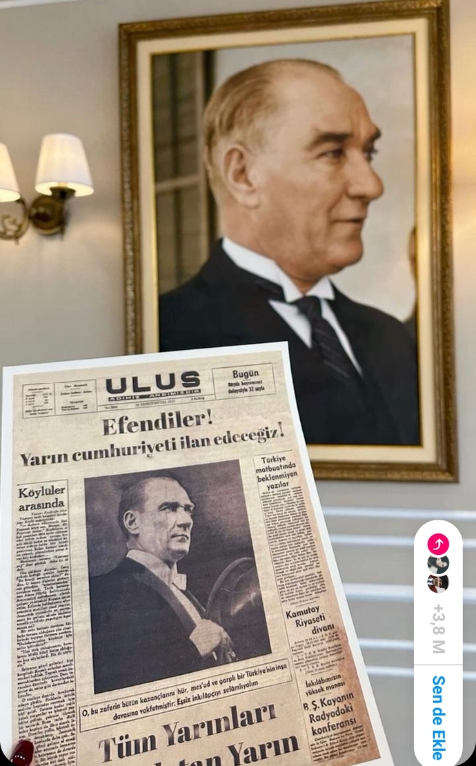 Yarın Cumhuriyeti ilan edeceğiz Süper değil de nedir?