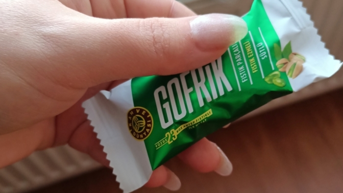 Benim Dubai çikolatası bu, en güzeli değil mi sizce de?