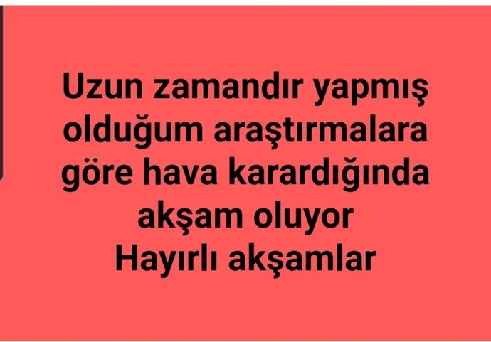 İyi akşamlar... bunlar önemli bilgiler lütfen not alın 🤭🤭 bende bi teşekkür alır mıyım?🤭?