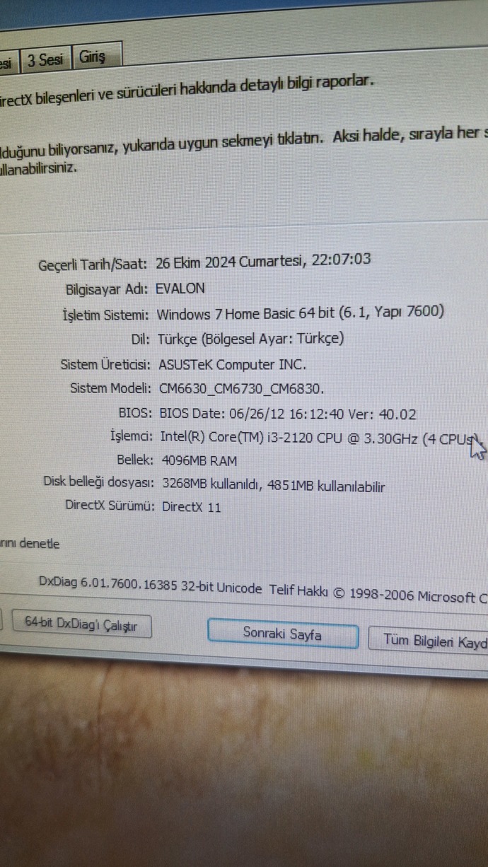 Bilgisayardan anlayan arkadaşlar internete gezerken bile kasıyor o kadar mı kötü bu bilgisayar?