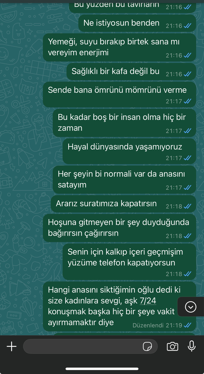 Sevgilim beni biraz kızdırdı sanırım bende biraz ileri gittim?