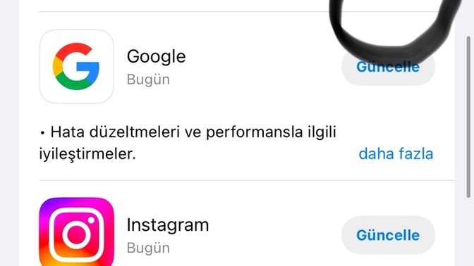 Düzenli olarak uygulamaları güncelliyor musun?