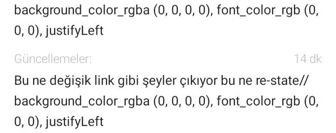 Bu link gibi şeyler sizde re çıkıyor mu benim telefondw mi sorun var?