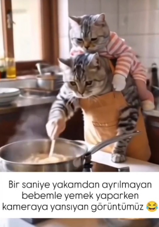 Bebek kucağınızdayken yemek yapabilir misiniz?