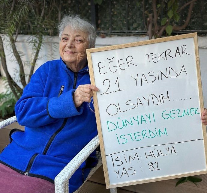 Ahbe teyzem ne güzel bir hayalin varmış☺️