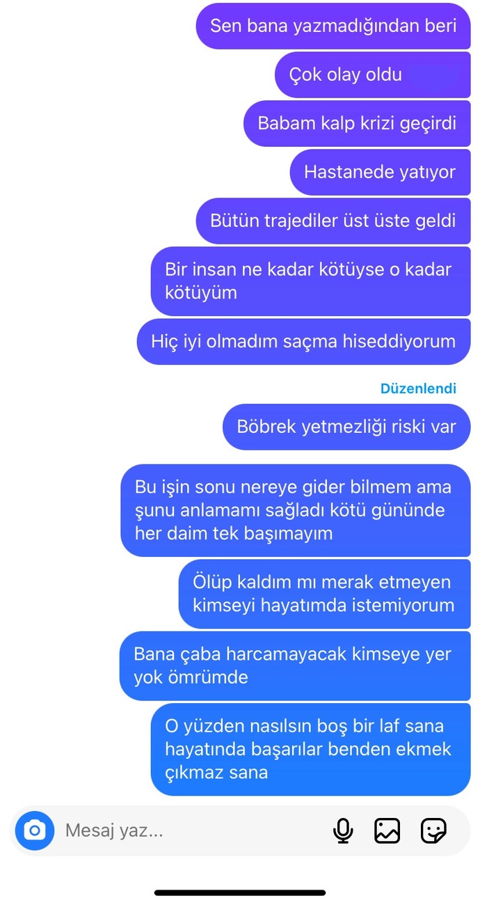 Böyle bir şey yazdım ve yorumunuzu merak ettim?