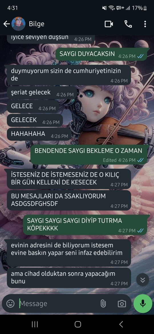 Tehtid ediliyorum ne yapmaliyim?