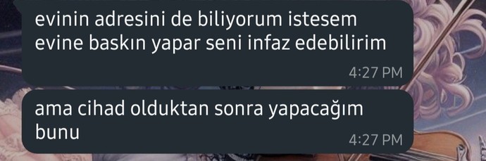 Tehtid ediliyorum ne yapmaliyim?