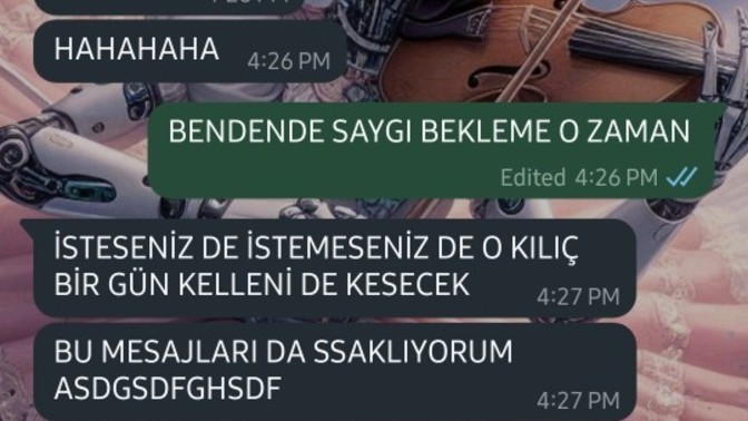 Tehtid ediliyorum ne yapmaliyim?