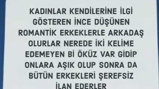 Hepsi mi böyle yoksa istisna var mı?