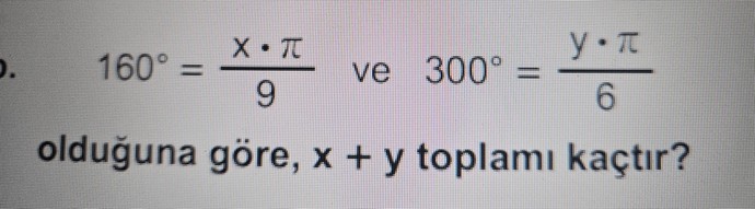 Yardim lazim trigonometri?