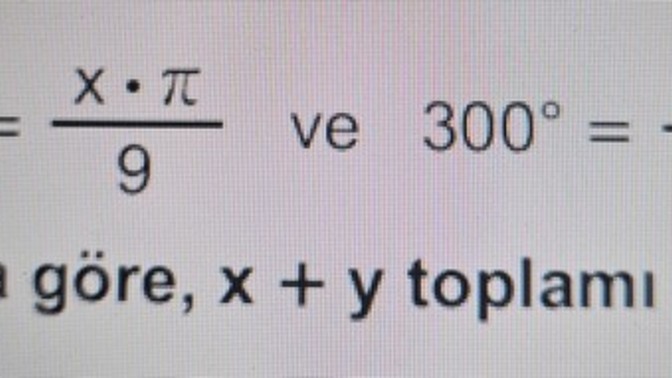 Yardim lazim trigonometri?