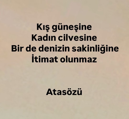 Kadının cilvesi mi daha güzel yoksa kaderin cilvesi mi?