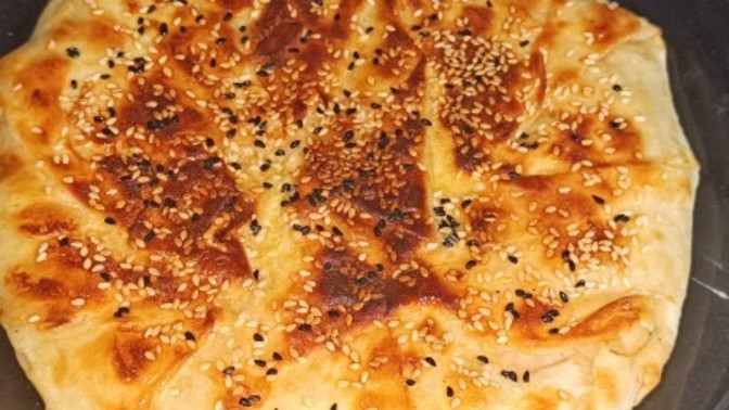 Börek yaptım karnı acıkann?