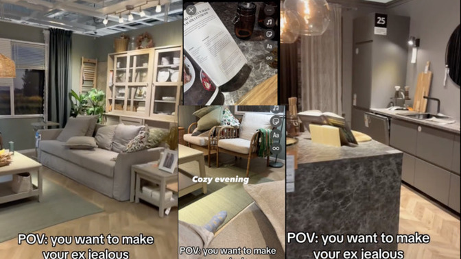 Ikea dekorlarından story atarak eski sevgili kıskandırılır mı?
