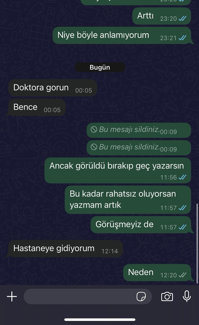 Eski sevgilim görüştükten sonra bana böyle davranıyor?