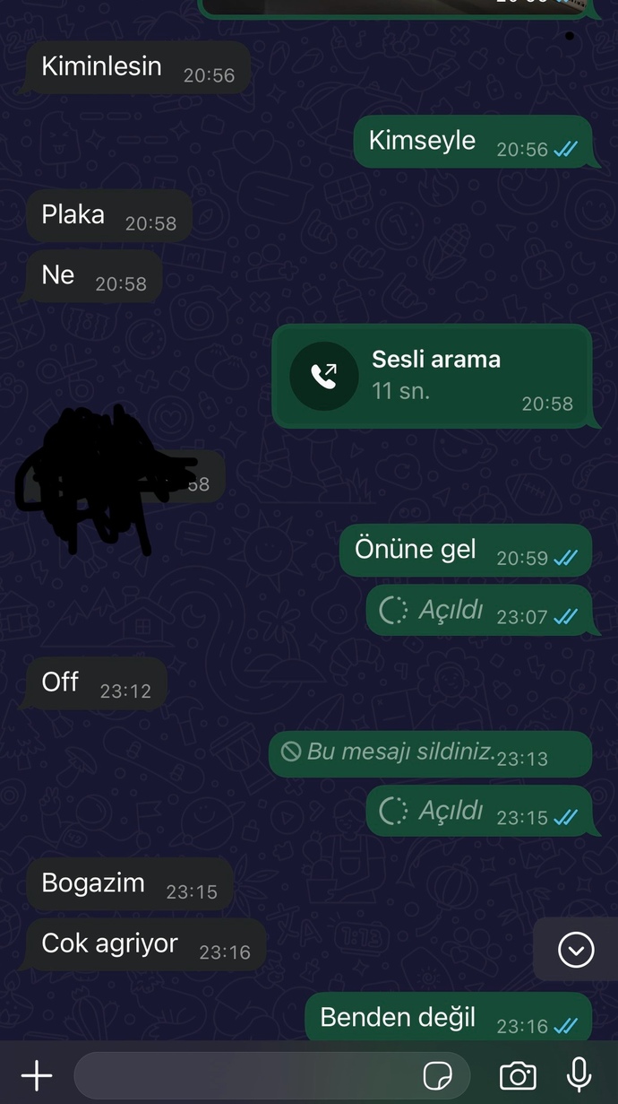 Eski sevgilim görüştükten sonra bana böyle davranıyor?