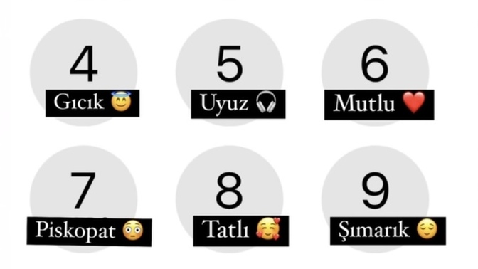 Telefon numaranın sonununa göre sen nesin?