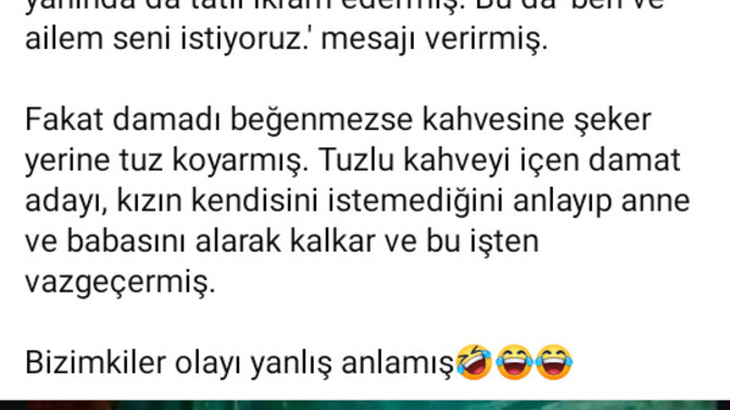 KS'canlar kahveye tuz atma olayı nereden gelmiştir🤔☕?