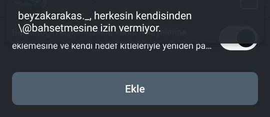 Instagram da hikayelerde kimse beni etiketleyemiyor?