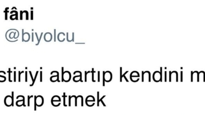 Her gün kendinizi eleştirir misiniz?