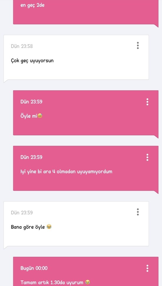 Gece kaçta uyuyorsunuz?