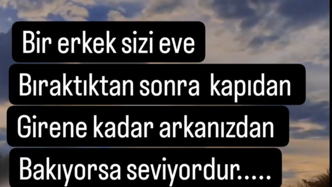 Erkek/kadın ne zaman gerçekten seviyordur?