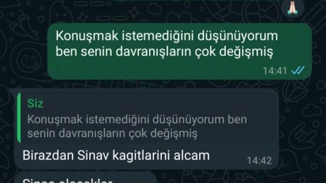 Konuşmak mi istemiyor?