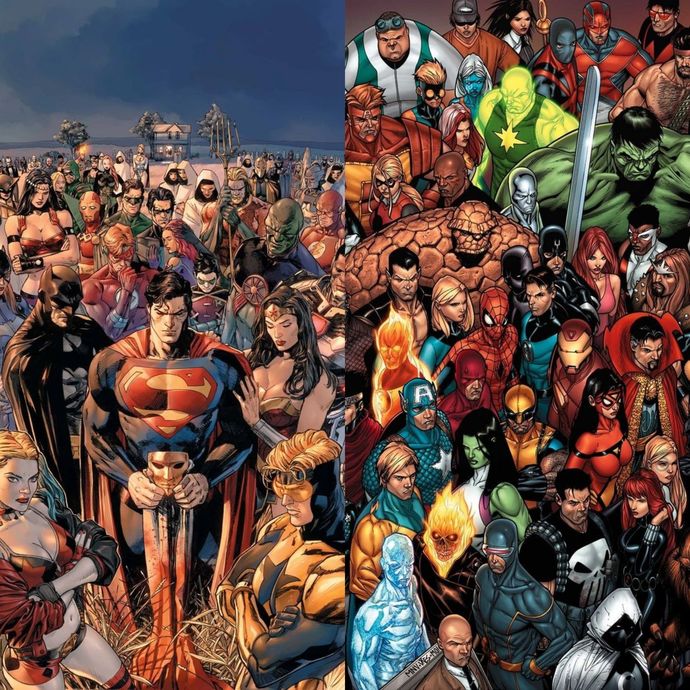 DC ve Marvel karakterleri savaşsa galip gelen kim olurdu?