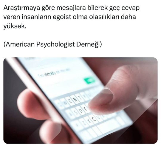 Sen Egoist misin?