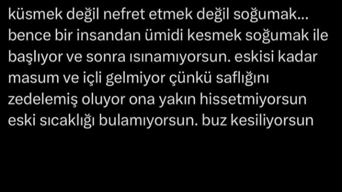 Küsmek ve soğumak arasında ne fark var?