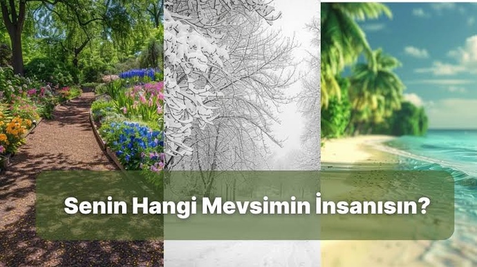 Sizin mevsiminiz hangisi?