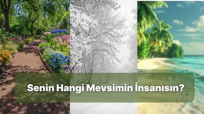 Sizin mevsiminiz hangisi?