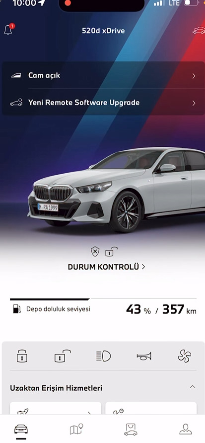 Bmw 520d aracımın yakıt seviyesi doğru göstermiyor?