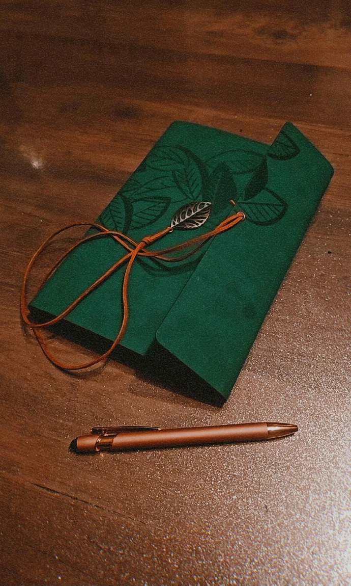 Bugün gittim kendime cici bi defter aldim. Ama içine ne yazsam acaba 😊🥰?