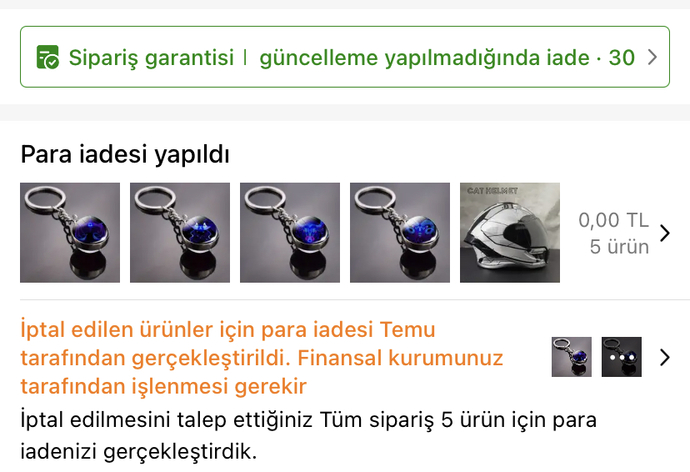 Hiç yanlış bir şey sipariş ettiğiniz oldu mu?