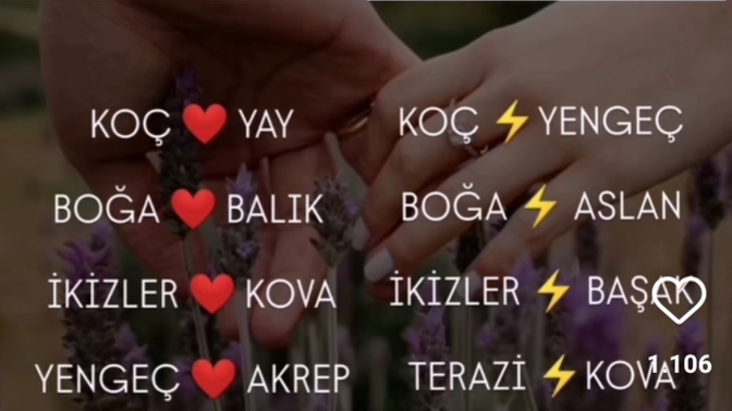En anlaşabildiğiniz ve en anlaşamadığınız burç hangisi?