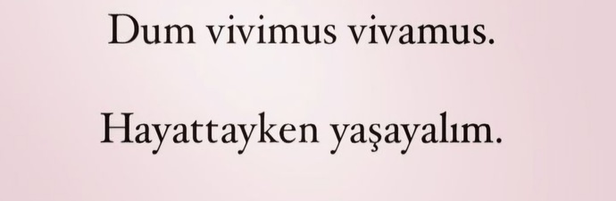 Bir söz bırakır misiniz?