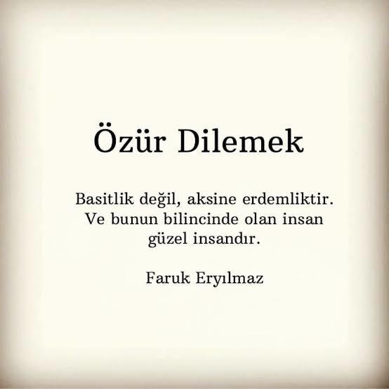 Yeri gelince erkek özür dilemesini bilecek haksız mıyım?