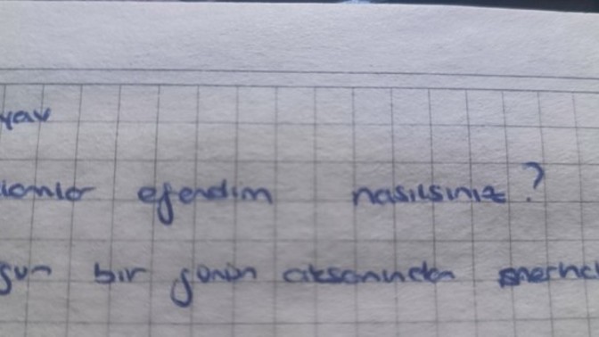 El yazım nasıl sizce?