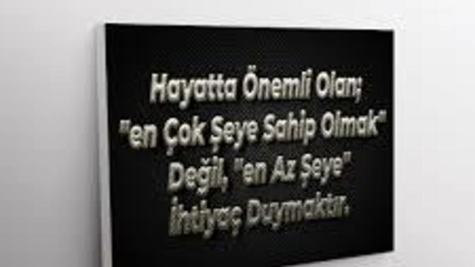 Senin için hayatın anlamı ne?