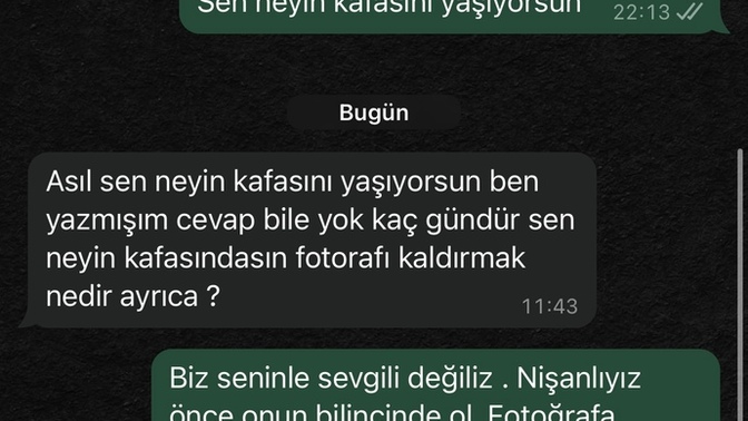 Böyle biriyle yola devam eder misiniz?