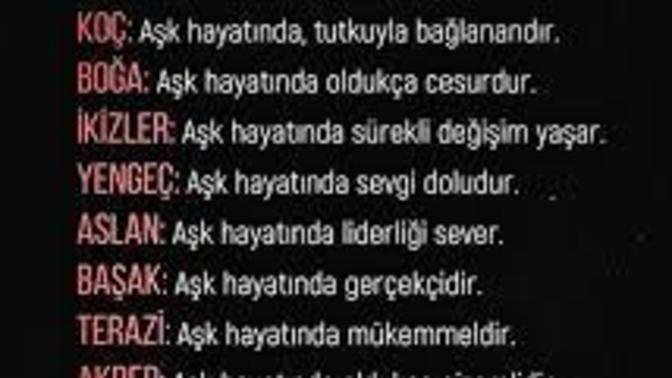 KS canlar burcunuz aşk hayatınızı nasıl etkiler?