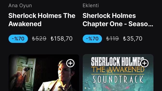 Sherlock Holmes oyun serisi indirimde, hangilerini almalıyım?